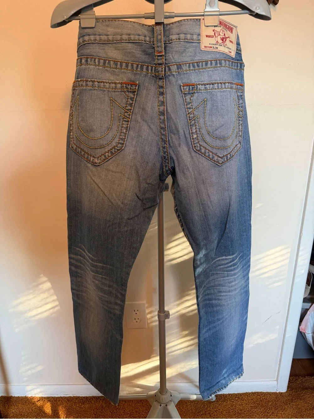 True Religion distressed front